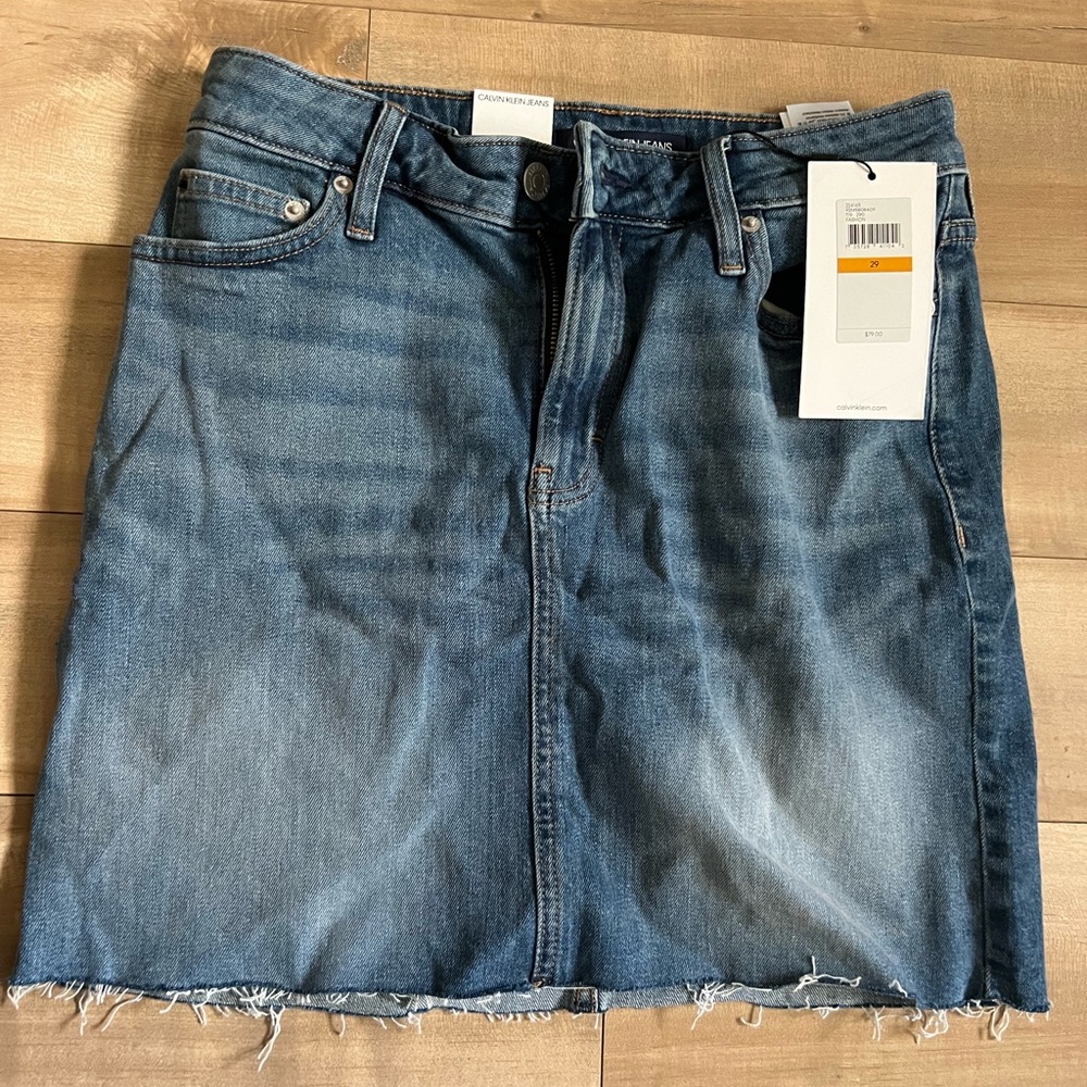 Calvin Klein Jean Skirt